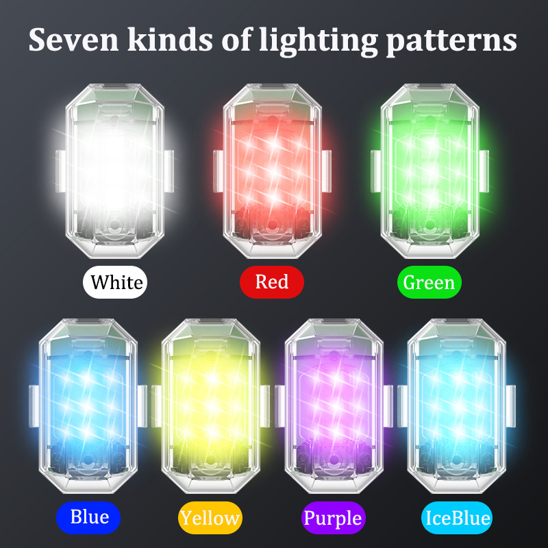 2개/4개 무선 LED 드론 스트로브 라이트 오토바이  - Drone Beacon Light 리뷰 및 가격