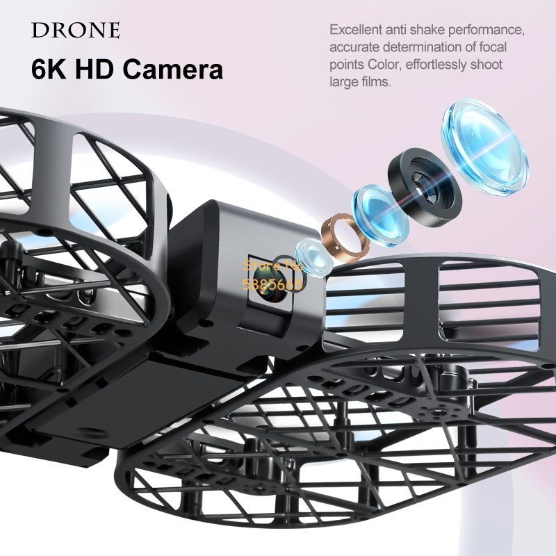 8K HD 카메라 360 °   보호 광학 흐름 위치  - Drone Remote Controller Lanyard 리뷰 및 가격