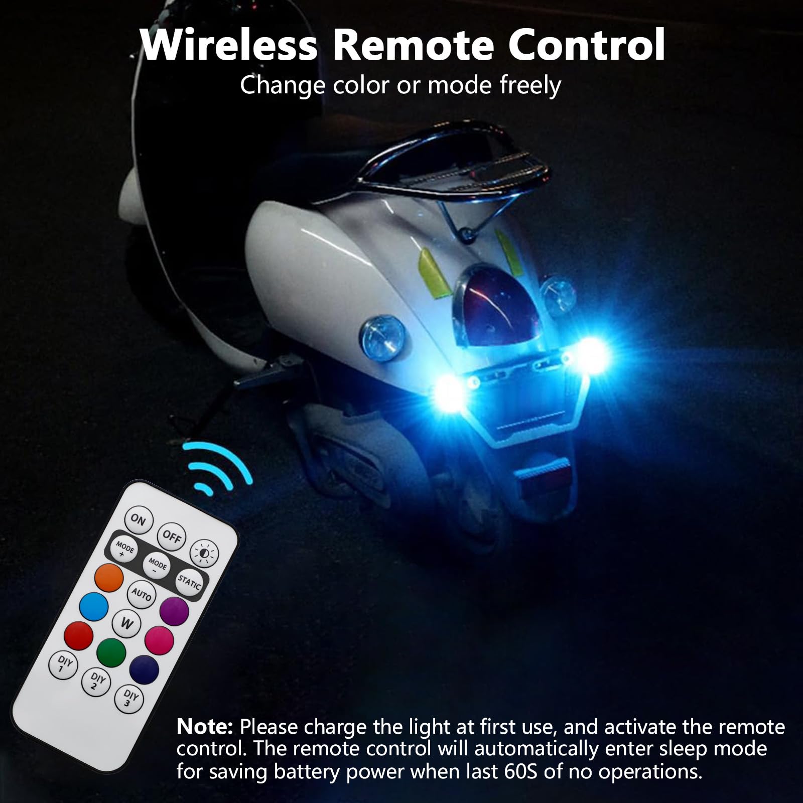 4개 LED 스트로브 라이트, 리모컨 포함, 8가지 색 - Drone Strobe Light 리뷰 및 가격