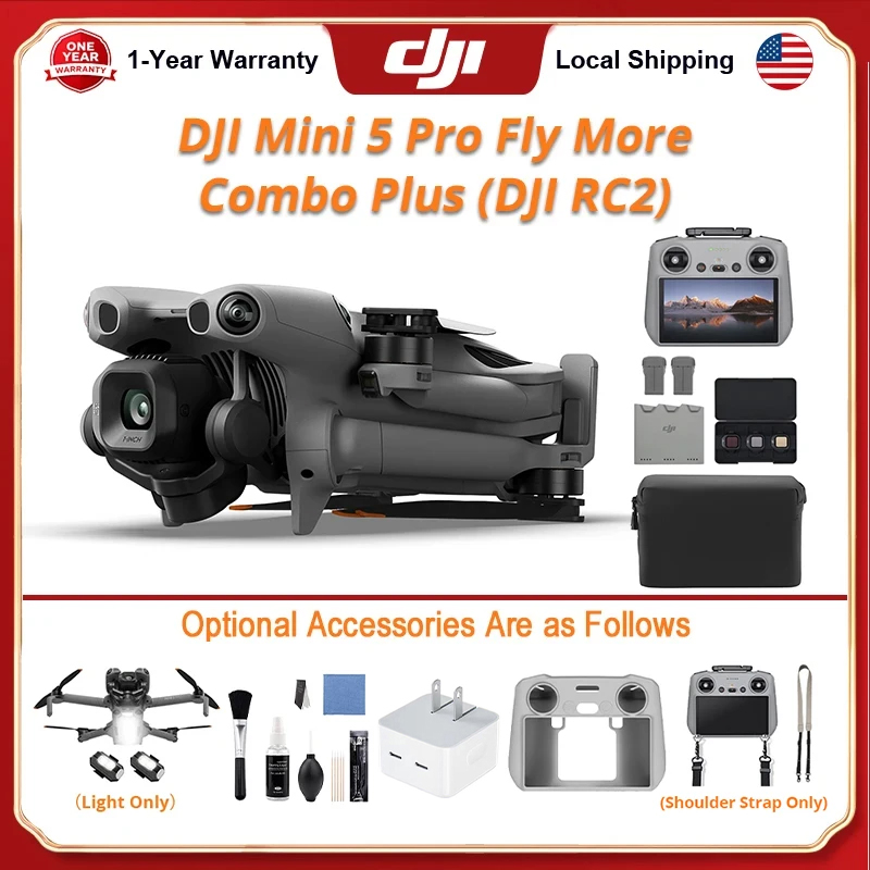 DJI 미니 5 프로 플라이 모어 콤보 플러스 FPV  - Drone Strobe Light 리뷰 및 가격